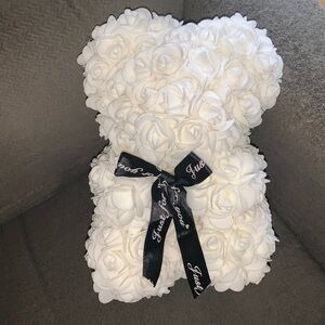 NWT Boutique "Just For You' Rose Bears Blood Red or white